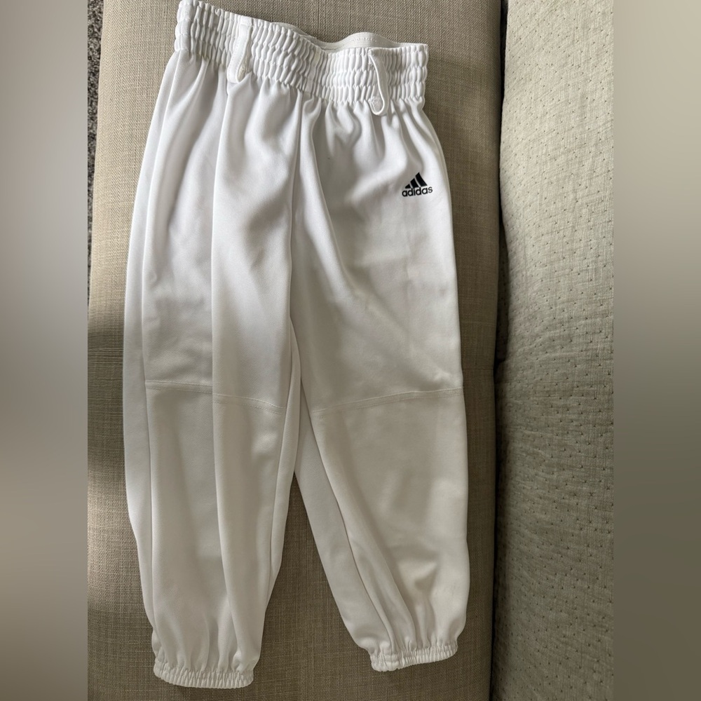 Adidas Kids White Joggers